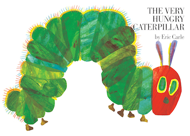 The hungry caterpillar in real life